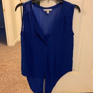 Sheer blue American Eagle tank top